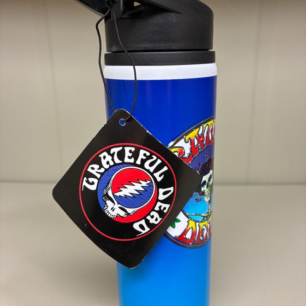 Grateful Dead Stainless Steel Water Beverage Bottle 25oz 750ml Vandor - Picture 6 of 6